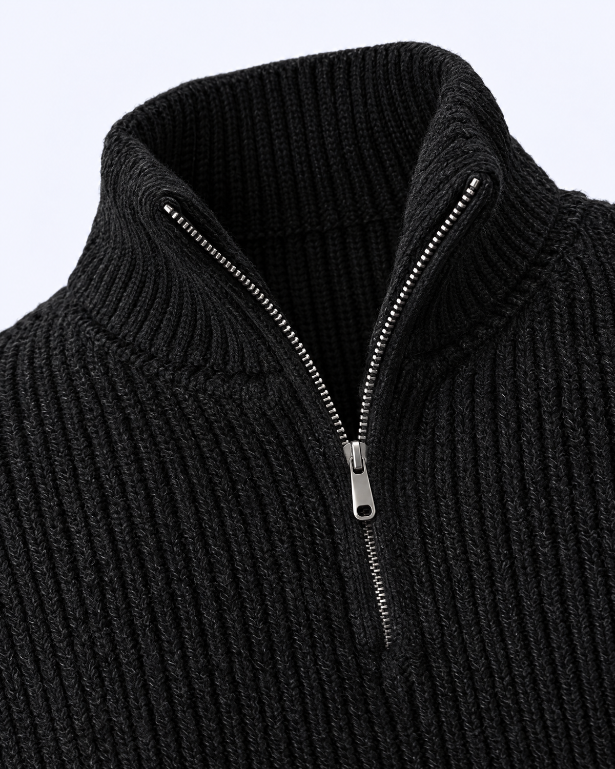 Merino Quarter-Zip Jumper