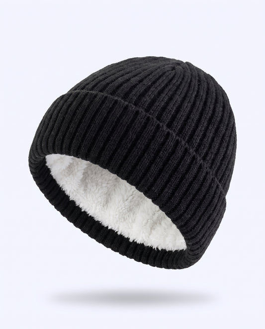 Ribbed Merino-Blend Beanie