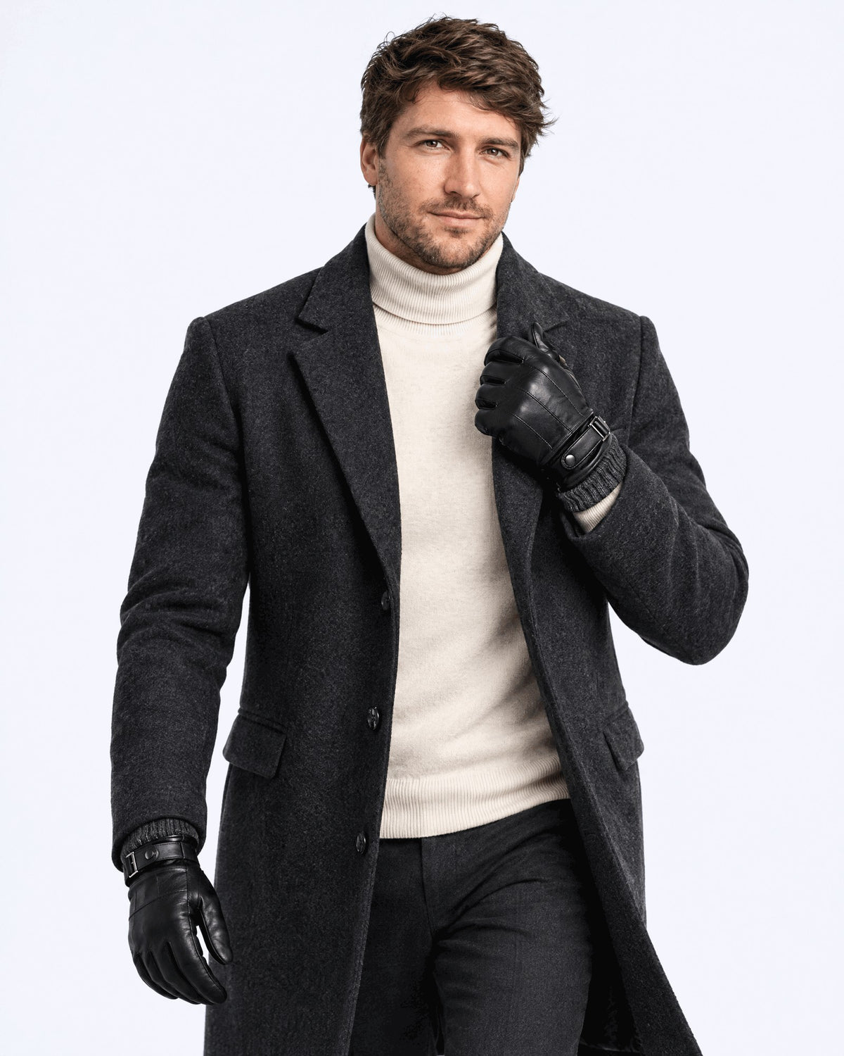 Lined Leather Gloves