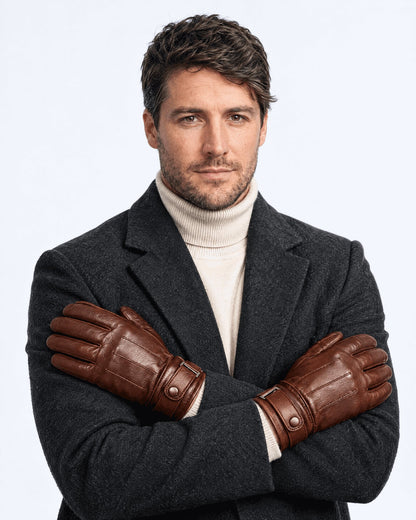 Lined Leather Gloves