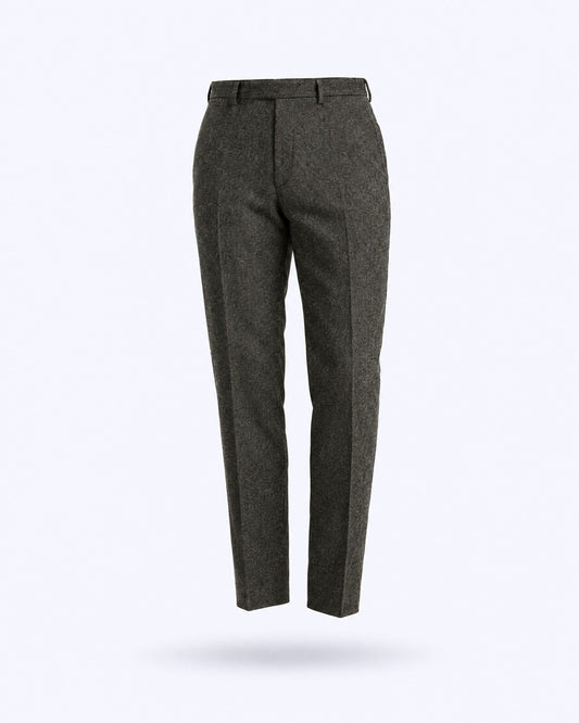 Tailored Wool-Blend Trousers